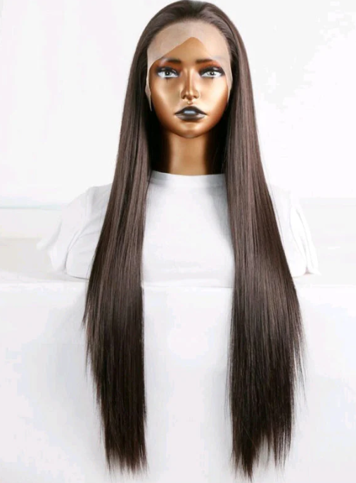 Lace Front Wig(human blend)